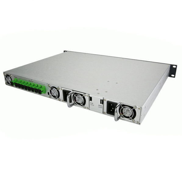 Bộ khuếch đại quang 1550nm EDFA Bộ phát điều chế ngoài Laser CATV Đầu ra 9dBm 25KM RF